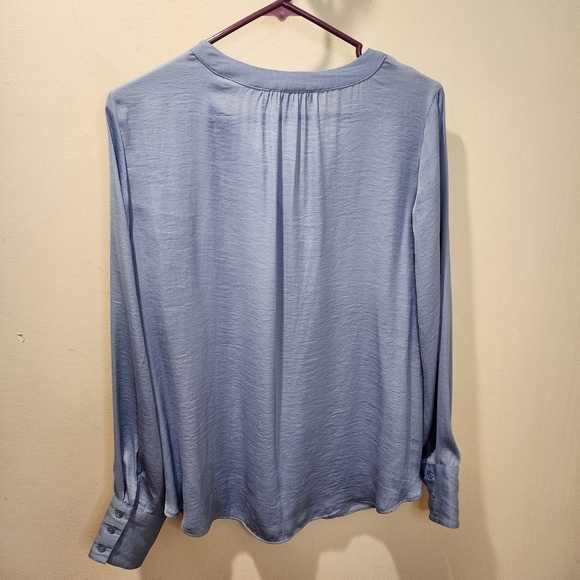 Maison D' Amelie Long Sleeve Pullover V Neck Blouse size M - Picture 8 of 13